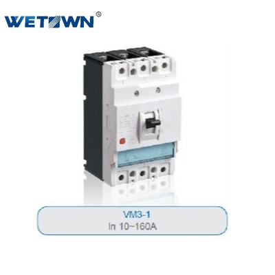 Interruptor de KEMA VM3 400V 100kA 75kA 160A Mccb