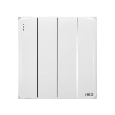 Interruptor de controle duplo fixado na parede da Quatro-posição do favo de mel W34Q/2Y 10A