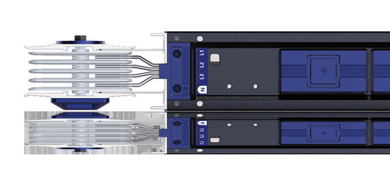 Tipo compacto sistema 50Hz 60Hz IEC61439 do sanduíche de Busway da baixa tensão