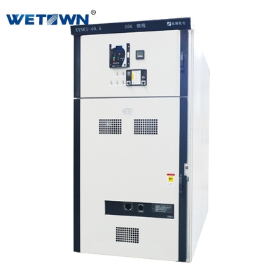 Switchgear interno do metal da C.A. da barra do Cu KYN61-40.5 50Hz para a rede elétrica, propriedade, financeiro comerciais e seguro